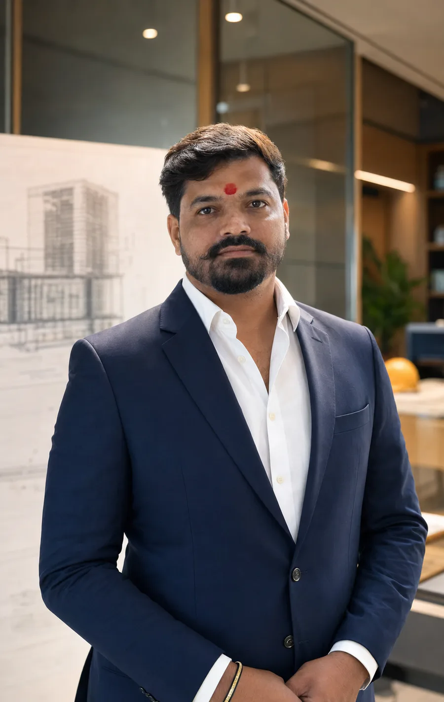 Vijay Dubey, Director of Vijay Construction
